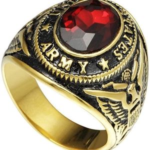 New stainless steel United States Army  ring size 7-13
